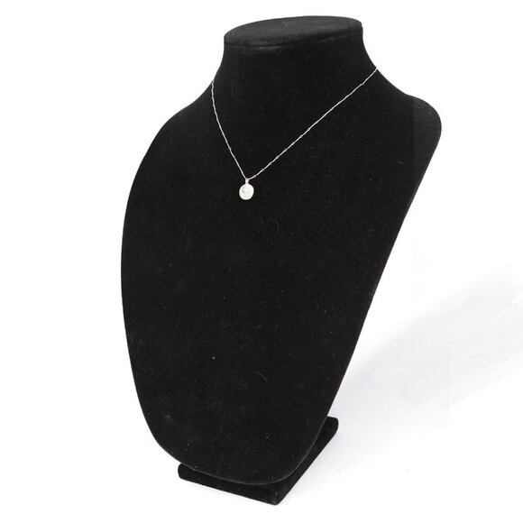 Vintage Satya Sterling Silver .925 Lotus Pendant & Necklace Chain Jewelry Flower - Picture 2 of 13